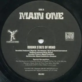 Main One - Bronx State Of Mind