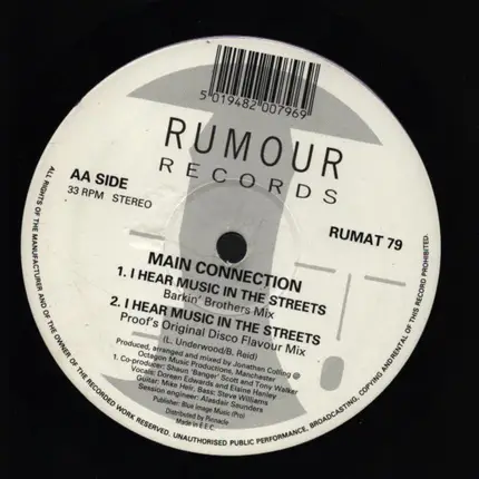 Main Connection - I Hear Music In The Streets