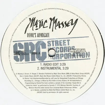 Majic Massey - Devil's Advocate