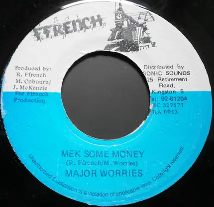 Major Worries - Mek Some Money