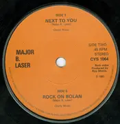 7inch Vinyl Single - Major B. Laser - Next To You