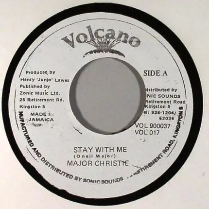 Major Christie - Stay With Me