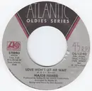 7inch Vinyl Single - Major Harris / The Major Harris Boogie Blues Band - Love Won't Let Me Wait / Each Morning I Wake Up