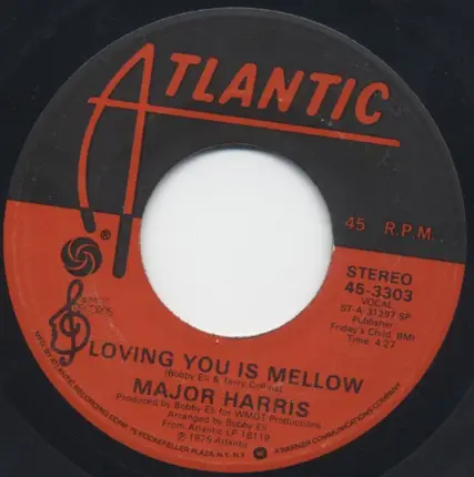 Major Harris - Loving You Is Mellow