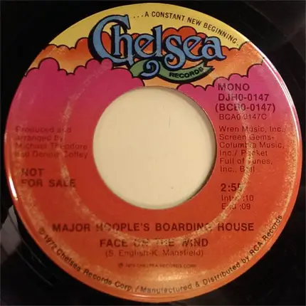 Major Hoople's Boarding House - Face On The Wind