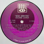 LP - Major Lance - Now Arriving