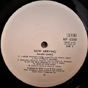 LP - Major Lance - Now Arriving - PROMO