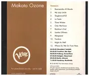 CD - Makoto Ozone - Treasure - Promo Copy / Card Sleeve