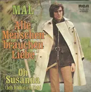 7inch Vinyl Single - Mal - Alle Menschen Brauchen Liebe