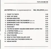 CD - Mal Waldron , Jim Pepper - Art Of The Duo