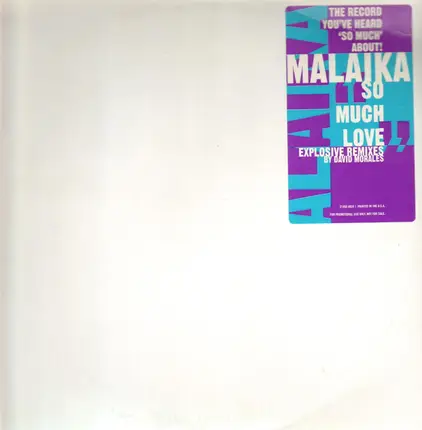Malaika - So Much Love