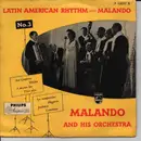 10'' - Malando And His Orchestra - Latin American Rhythm With Malando, No. 3