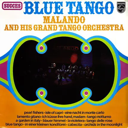 Malando And His Tango Orchestra - Blue Tango