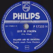 Malando And His Tango Orchestra - Love In Syncopa / Adios Pampa Mía