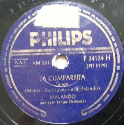 Malando And His Tango Orchestra - Adios Muchachos / La Cumparsita