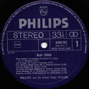 LP - Malando And His Tango Orchestra - Blue Tango