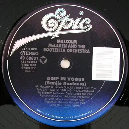 Malcolm McLaren And The Bootzilla Orchestra - Deep In Vogue