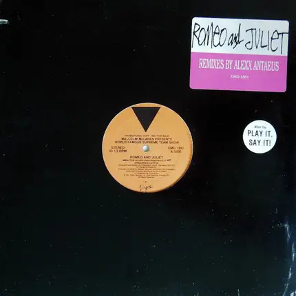 Malcolm McLaren Presents World's Famous Supreme Team - Romeo And Juliet