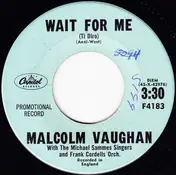 malcolm vaughan - Wait For Me (Ti Diro) / My Loving Arms