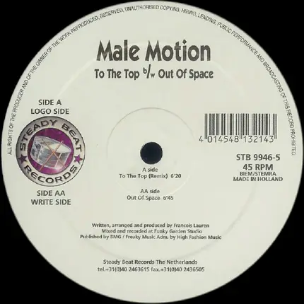 Male Motion - Out Of Space