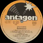 LP - Malicorne - Quintessence