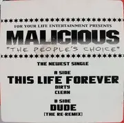 12inch Vinyl Single - Malicious - This Life Forever