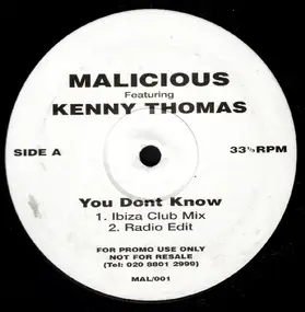 Kenny Thomas - You Dont Know