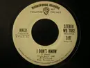 7inch Vinyl Single - Malo - I Don't Know