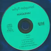 CD - Máquina - Why? - Still Sealed