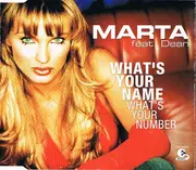 CD Single - Marta, Dean - What's Your Name (What's Your Number)