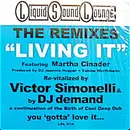 12inch Vinyl Single - Martha Cinader - Living It (The Remixes)