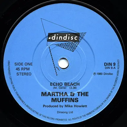 Martha And The Muffins - Echo Beach