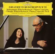 LP - Martha Argerich , Mstislav Rostropovich , Robert Schumann , Frédéric Chopin , National Symphony Orc - Klavierkonzert • Piano Concerto / Klavierkonzert • Piano Concerto No. 2