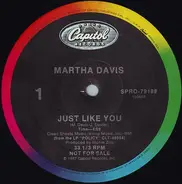 Martha Davis - Just Like You