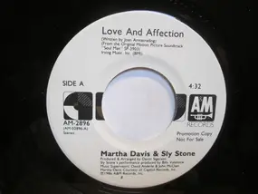 Martha Davis - Love And Affection