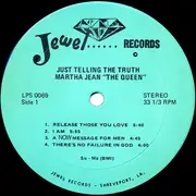 LP - Martha Jean - Just Telling The Truth
