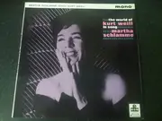 LP - Martha Schlamme - The World Of Kurt Weill In Song - Mono
