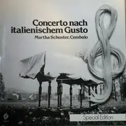 LP - Bach/Martha Schuster - Concerto Nach Italienischem Gusto