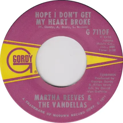 Martha Reeves & The Vandellas - Bless You