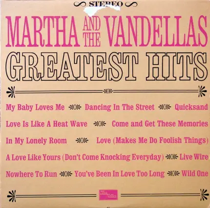 Martha Reeves & The Vandellas - Greatest hits