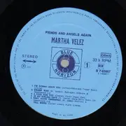 LP - Martha Velez - Fiends & Angels Again - Original 1st NL press