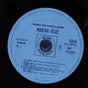 LP - Martha Velez - Fiends & Angels Again - Original 1st NL press