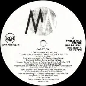 Martha Wash - Carry On (The Todd Terry Released Project)