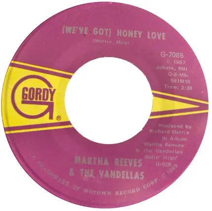 Martha Reeves & The Vandellas - (We've Got) Honey Love
