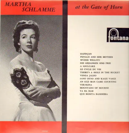 Martha Schlamme - At the Gate of Horn