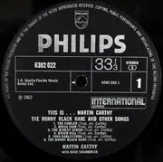 LP - Martin Carthy - This Is... Martin Carthy: The Bonny Black Hare And Other Songs