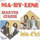 7inch Vinyl Single - Martin Circus - Ma-ry-lène
