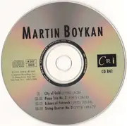 CD - Martin Boykan - City Of Gold & Other Works