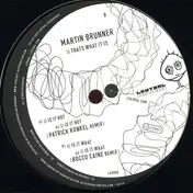 Martin Brunner - Thats What It Is