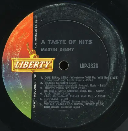 Martin Denny - A Taste of Hits